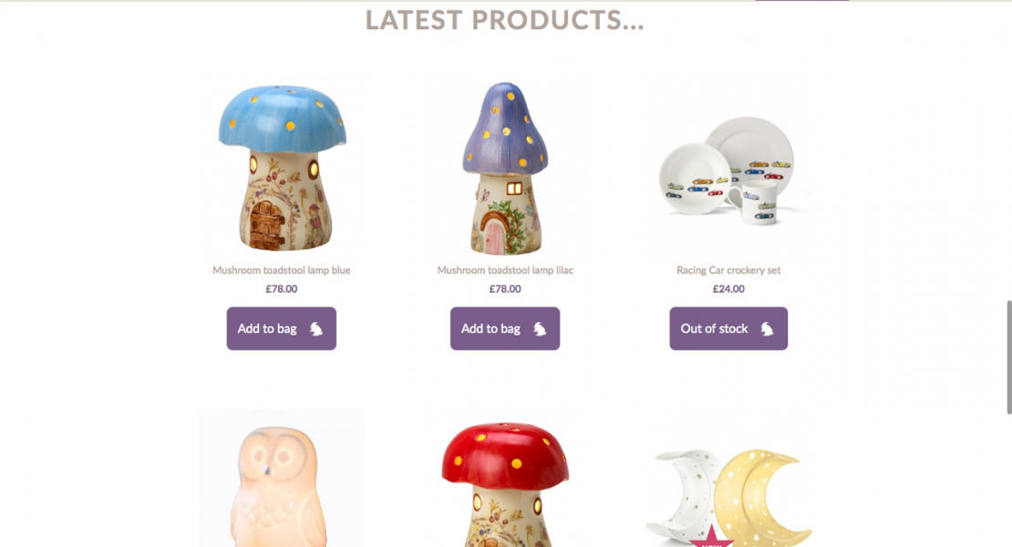 latest-products-display-kids-gift-shop-web-design-north-wales-llandudno-colwyn-bay-conwy